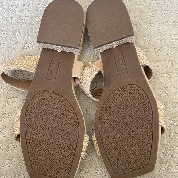Joie Beige and Tan Woven Strap Sandals - Picture 2 of 2